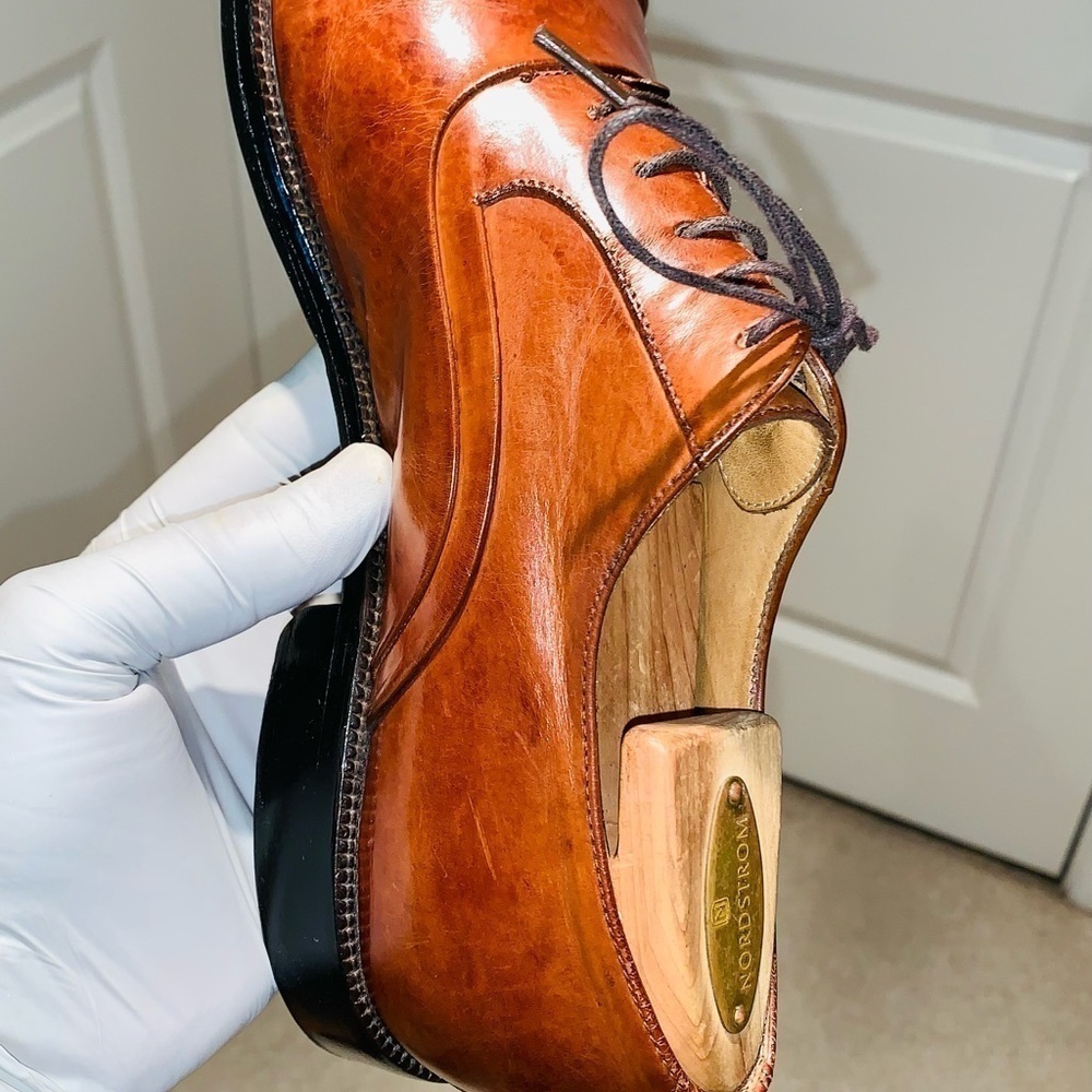 Johnston Murphy Cellini Cap Toe Oxford. - Picture 9 of 16